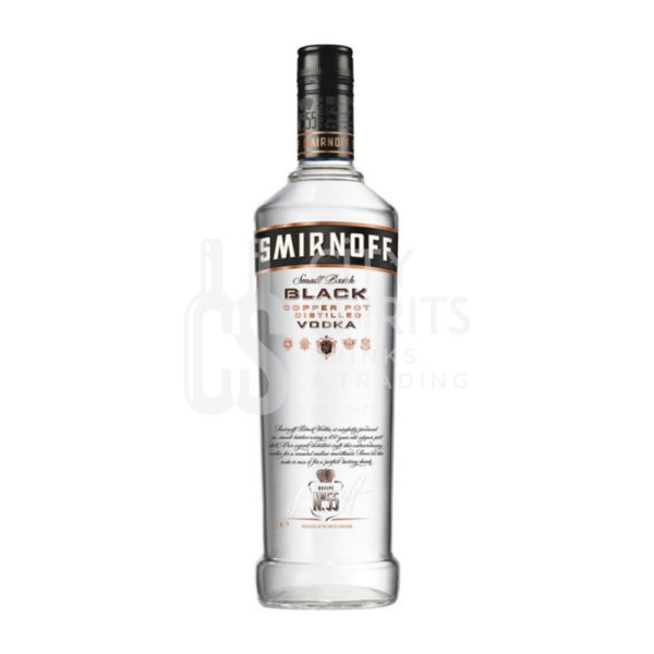 smirnoff black vodka 700ml
